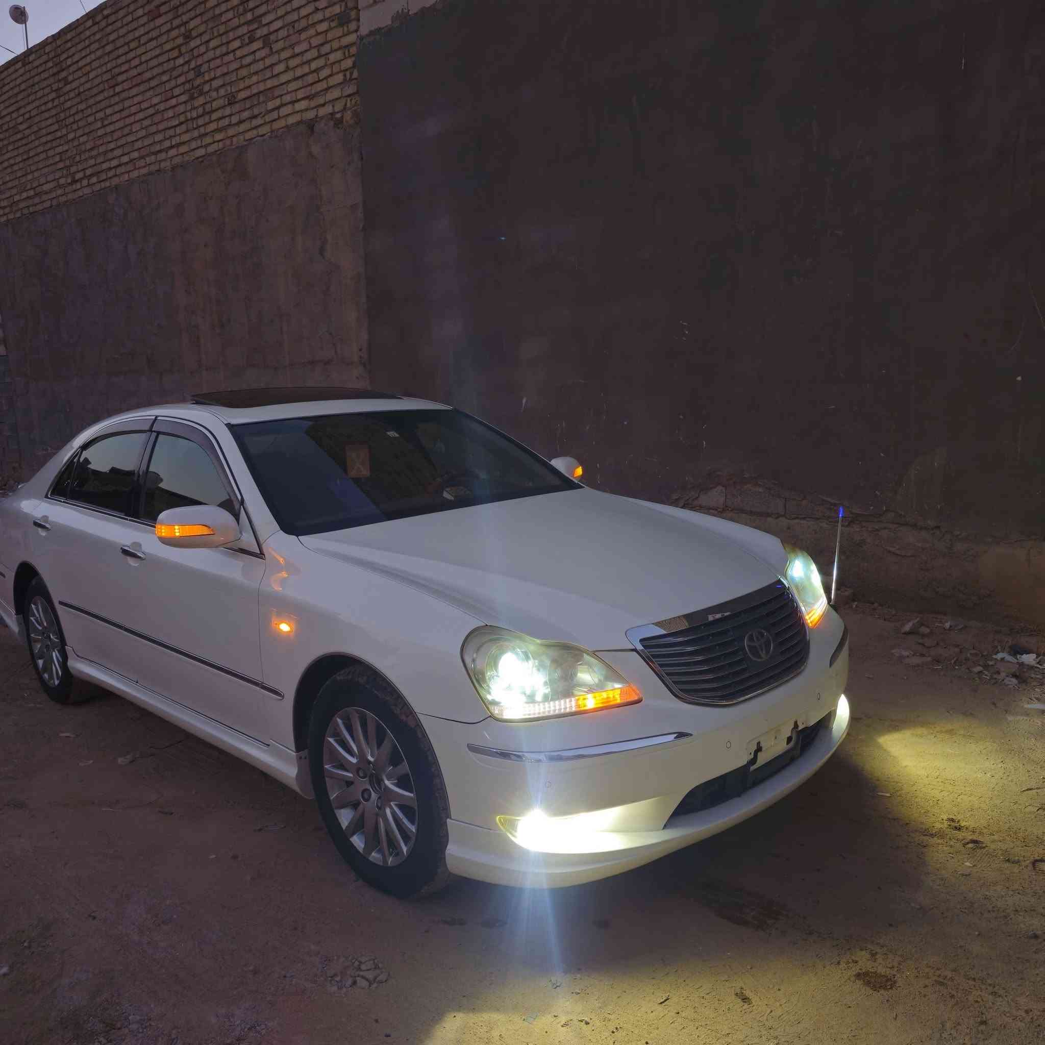 ماجستا 2006 فول مواصفات
🔥 للبيع أو مراوس 🔥 

✅ محرك V8(4300cc) گير اوتوماتيك
✅ اللون: أبيض صدفي
✅ الممشى: 3000 كم
✅ تبريد ثلج
✅ السيارة جاهزة للاستخدام 

1️⃣ تعليق هوائي (رفع وخفض السيارة)
2️⃣ حساسات أمامية وخلفية وجانبية
3️⃣ كاميرات وكالة امامية و خلفية
4️⃣ صندوق خلفي شفط
5️⃣ مقاعد كهربائية
6️⃣ فتحة سقف
7️⃣ تشغيل ذكي (ترحيب) وبصمة
8️⃣ شاشة وكالة
9️⃣ داخلية السيارة جلد ملكي
🔟 رادارات + سونار 

📌 ملاحظة مهمة:
السيارة مفحوصة مرور و جمرك قرار 48، فقط ما عندي أدفع تكاليف الجمرك الباقية. 

💰 السعر: 65 ورقة (6500$) 

📩 للاستفسار التواصل على الواتساب:
***********
