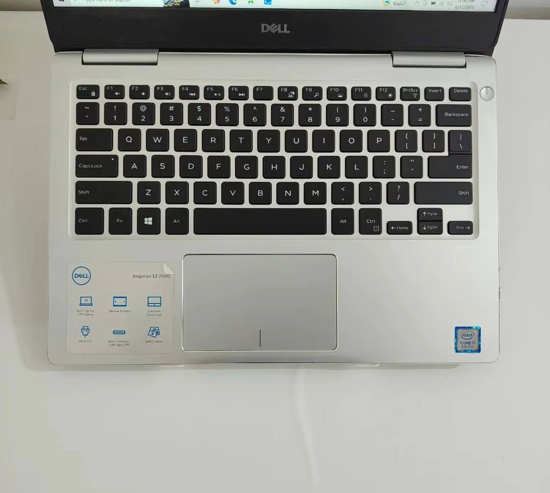 لابتوب دل 300قفل
Dell Inspiron 7380
Core i7- 8th U
Ram8GB ddr4
 مزوده بفلاش ذاكره 256 خارجيHard 128GB SSD
Intel (R)  UHD Graphics 620-4 GB
FHD 13.3
كيبورد ستيكر ضوئي
العنوان: بغداد حي الجهاد 
تواصل: ***********
