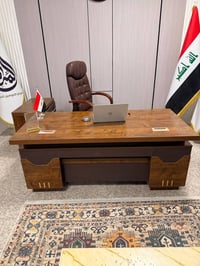 اثاث مكتب جديد • ميز وملحق • كربلاء