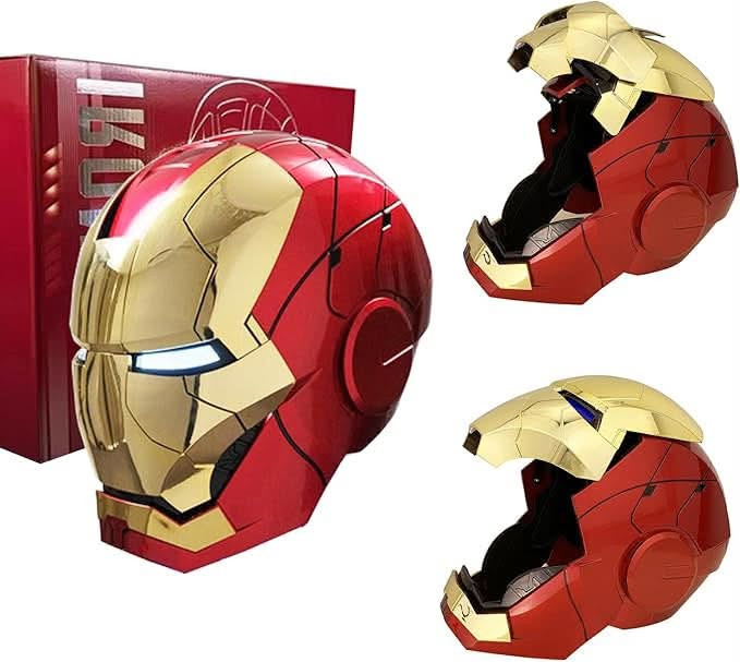 للبيع📢: خوذة ايرون مان الذكية Iron Man MK5

✨المواصفات :

✨ تحكم كامل: تفتح وتغلق بـ 3 طرق (الأوامر الصوتية، الريموت كنترول، ومستشعرات اللمس الجانبية).

🔈 تحكم صوتي باللغة الإنجليزية (أوامر Jarvis)

👁️ إضاءة تفاعلية: العيون تضيء باللونين الأبيض والأحمر (حسب وضعية القتال).

🎭 قابلة للارتداء: تصميم مريح من الداخل ومناسب للتنكر (Cosplay) أو كأفخم قطعة ديكور في غرفتك.

💎 جودة عالية: طلاء ذهبي وأحمر كروم لامع يعطيك شعور الخوذة الحقيقية.

📦 الخوذة جديدة تماماً وتأتي مع علبتها الأصلية وجهاز التحكم.

🚚 متوفر التوصيل لكافة محافظات العراق🇮🇶

📥 للطلب أو الاستفسار عن السعر، يرجى مراسلتنا على الخاص او الواتساب / ‭***********‬

#IronMan #Marvel #Avengers #Jarvis #Cosplay #ايرون_مان #مارفل #افنجرز #الرجل_الحديدي #جارفيس #كوزبلاي #العراق
