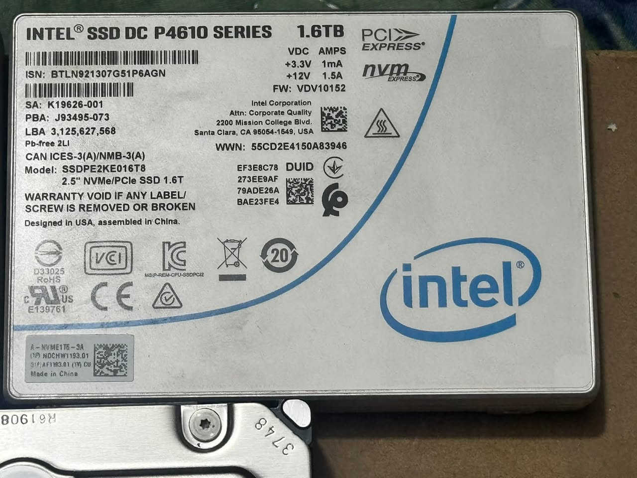 SSD 1.6TB • HDD 6TB • سيرفرات SATA