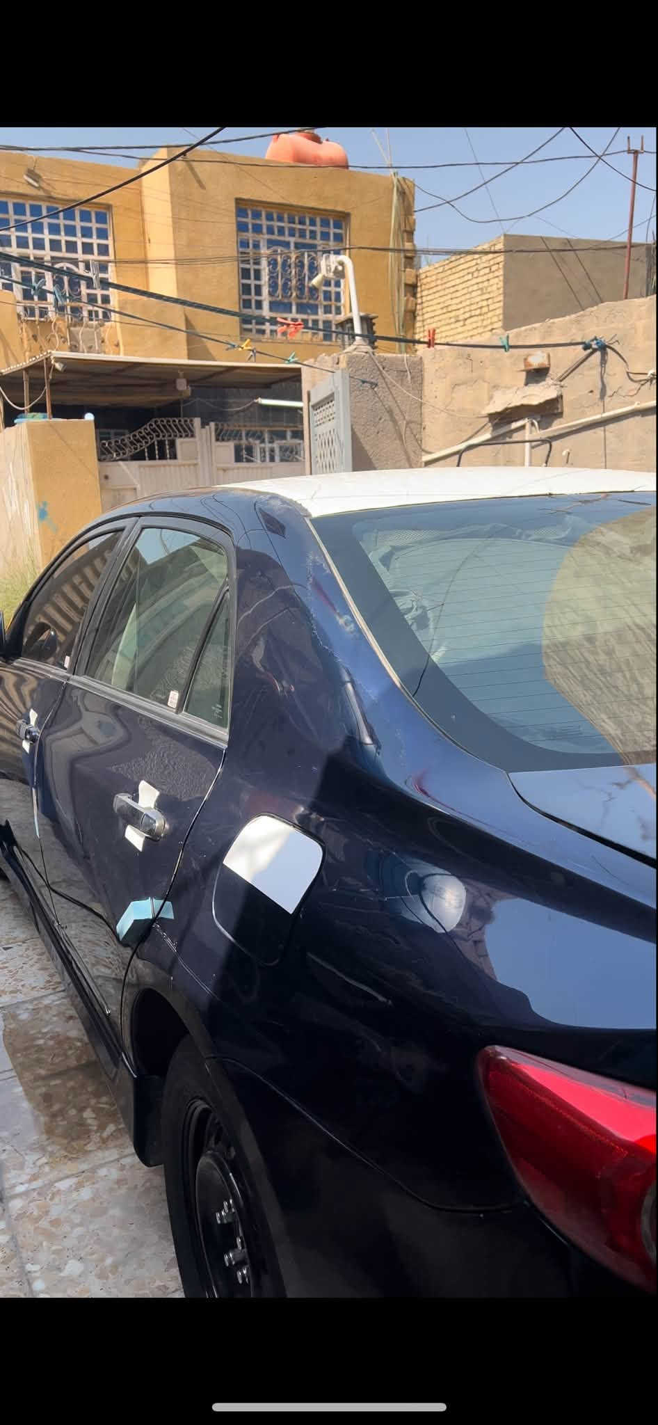 كورلا 2013 فئه S حادثه من امريكا قبق جنطه وجاملغ خلفي وبلـعراق بين البابتين رش ومبدل بابين عكس السايق اصلي محرك وكير مكفولات  السياره بيه بعض النقوصات رقمه بابل مشروع وطني تحويل ثاني يوم باسمي سعره 100 وبي مجال انشاءالله مكاني بغداد الزعفرانيه رقمي ***********
