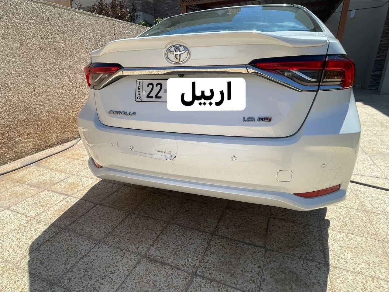 جمعة مباركة
كورلا 2024 شركة ساز بانزين فقط 

بدون صبغ 

باسمي رقم اربيل 

فول مواصفات

ماشيه 55000 

السعر 180 

***********
