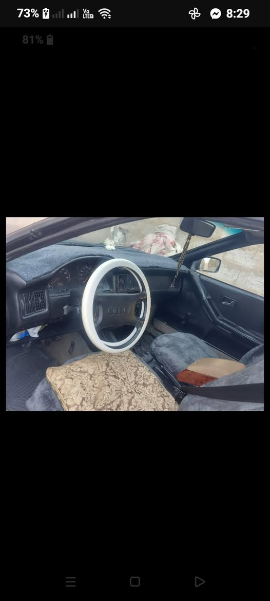 اودي 91 حجم 80 بشرط كيرمحرك كهربايات سياره حلوه
السعر 32 

***********
