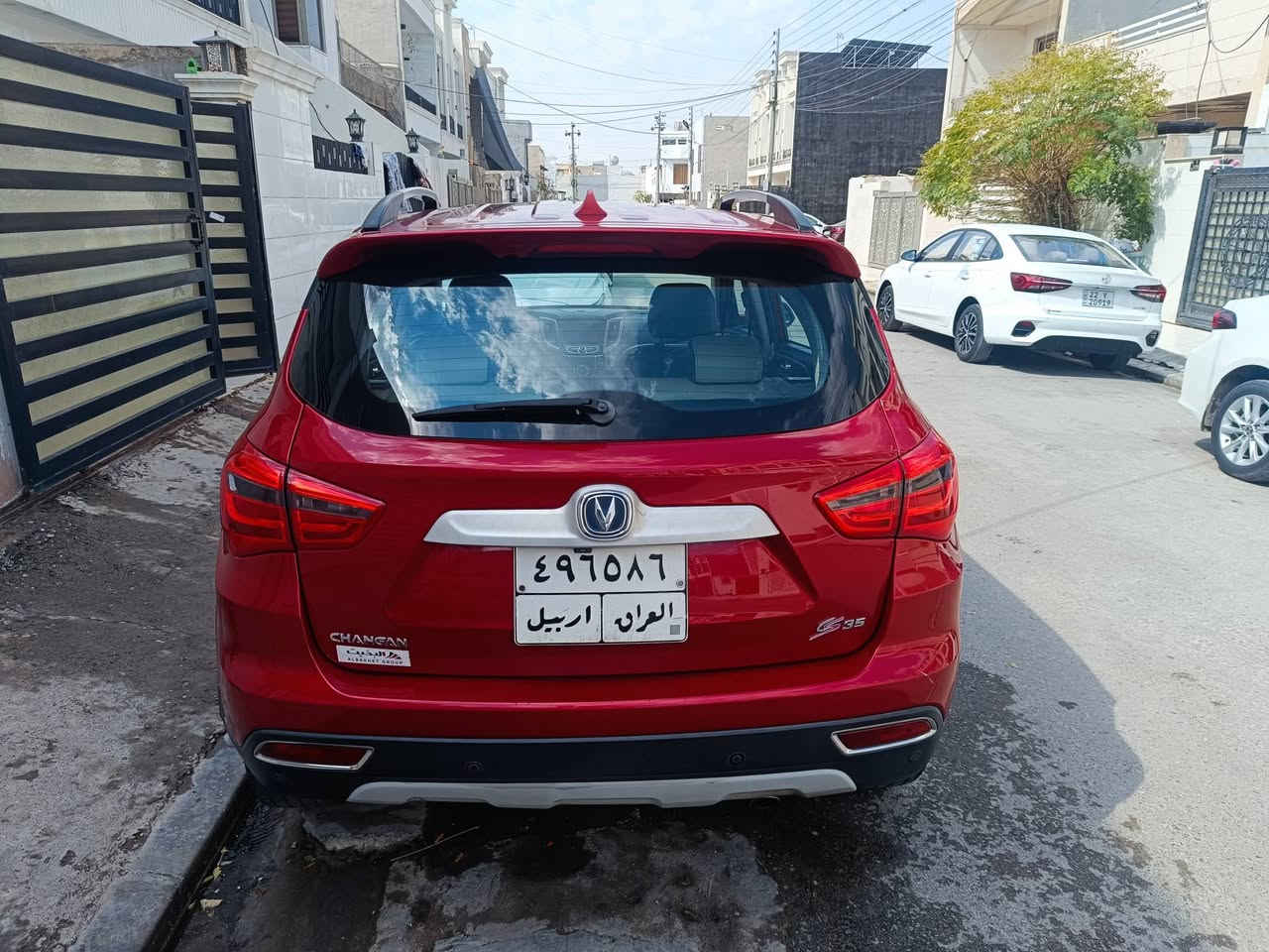 من رخصت مدير الكروب شانجان موديل 2019 فوووول مواصفات سعر80$ وبيها مجال حك جيتك بيها صبغ فقط نص باب الخلفي الخلف باب السكن وبارد بلداير مال الجاملغ كد اربع اصابع  *********** وات ساب موجود
