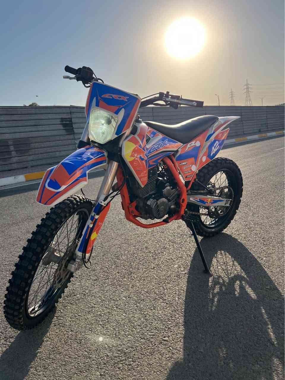 ‎سڵاو ئەم ماتۆڕەبۆفرۆشتن CRX42 مەکینە 250ccلاقەواتی خۆی بێزارە مۆدیل 2022هەموو گیانی بەشەرت نرخی 900‎ أربيل, العراق

نص مكتوب في الصور:
- سلاو ئەم مۆتۆرە بۆ فرۆشتن لە سلێمانی جۆری مۆتۆر CRX42 مە کینە 250cc لاقەواتی خوی بێزارە مۆدیل 2022 هەمە موو گیانی بە شەرت نرخی 900 هەزار ژ.م ***********