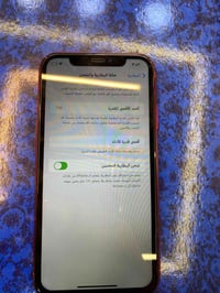 ايفون اكس ار نضيف كلش الجهاز وبلادي مافتوح شرط الفحص ذاكره ١٢٨ بطاريه ...