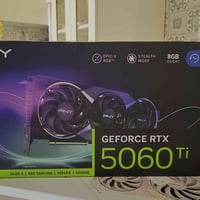 اخوان متوفر للبيع  5060ti 8gb PNY جديد غير مستخدم ضمان سنة كاملة مكان ...