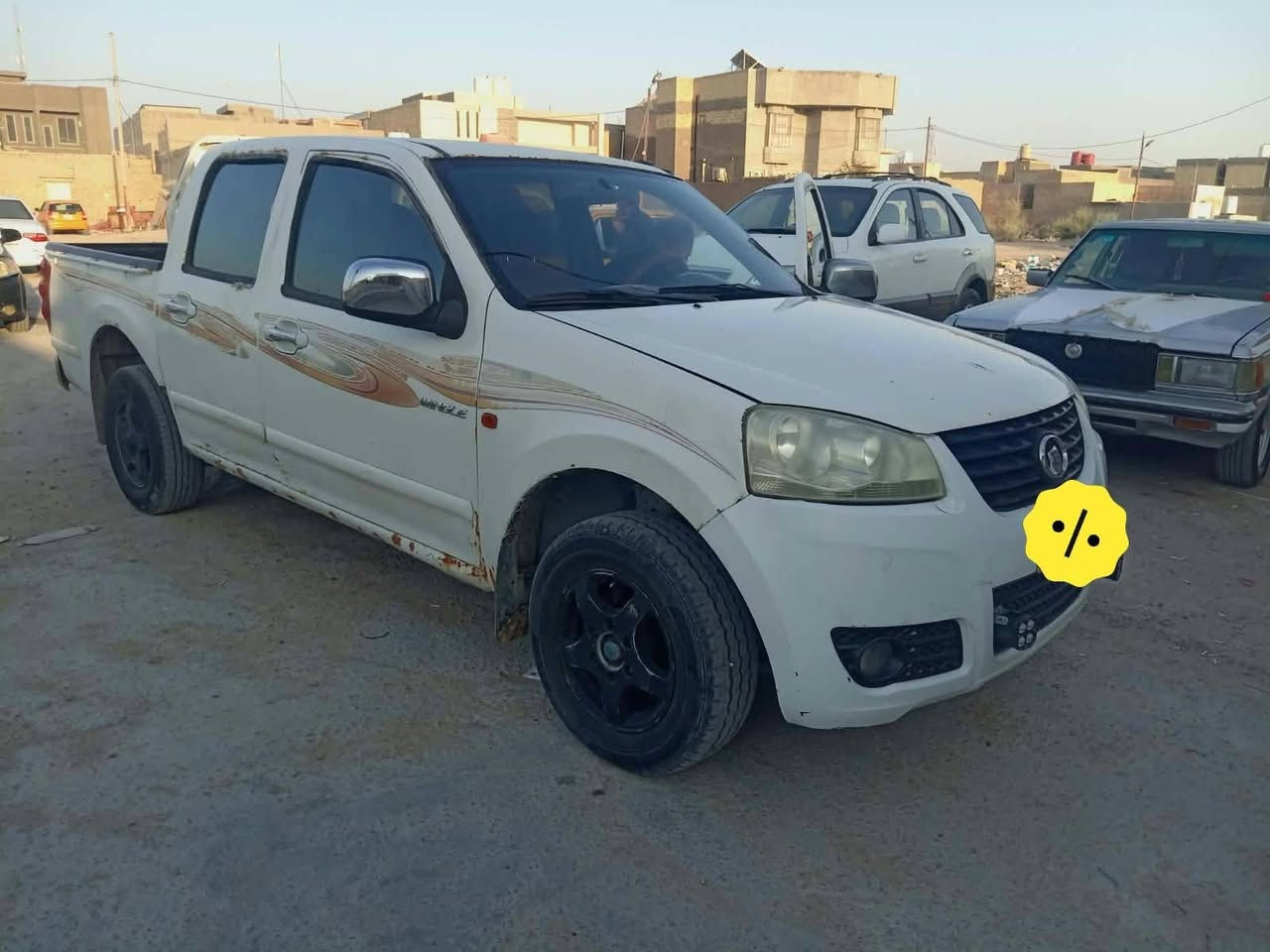 كريت ويل موديل 13مكفوله عد الخياسات كير محرك تخم تاير تبريد  المكان السماوه السعر 45 وبيهه مجال قليل ***********
