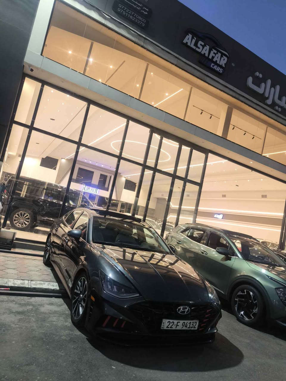 سوناتا 2022 لمتيد
ماشية 335 الفف
وارد كندي  3 قطع من كندا وقطعه بل عراق
مواصفات  فول للاخير  تقدم وترجع بل بصمة  تبريد وتدفئة بل كشنات تدفئه ستيرن كشن نفر وسياق  كهربائي داتا شو 5 كامرات رادارات 360 توقف تلقائي  امامي وخلفي وجانبي  وقيادة شبه ذاتية وبيها هواي  مواصفات بعد
رقمي  ***********
مكاني  موصل  و اربيل أربيل, العراق
