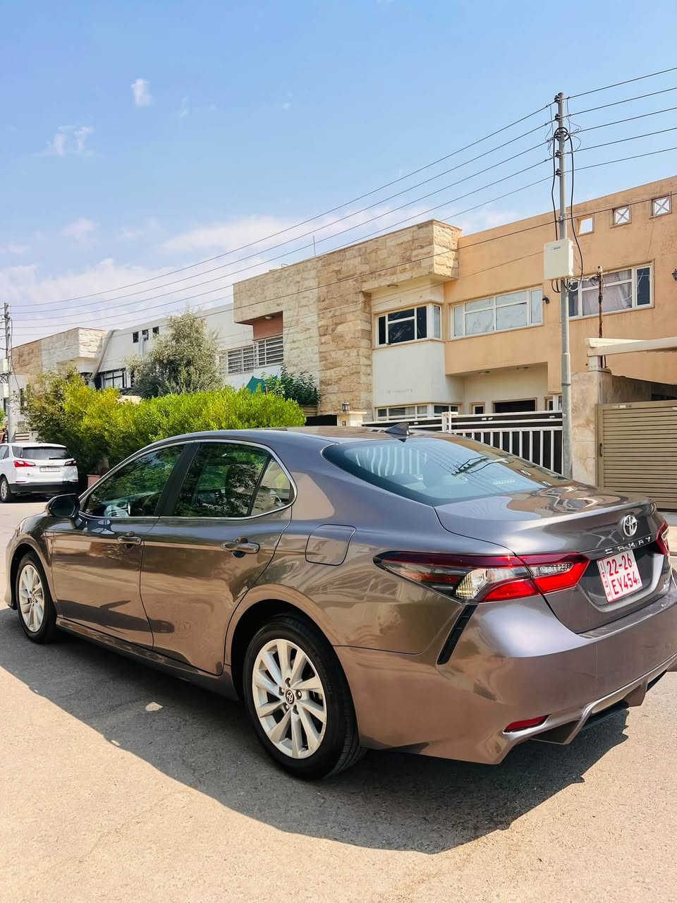 كامري موديل 2024 فورويل فقط جاملغ خلفي بدون دواخل بدون ارباك بدون تعديل بدون رصعات ماشيه 49الف سياره كاتي بدون رقم بعد للترقيم 3اشهر  سعرها 177 مجال قليل مكان سياره اربيل 

***********
