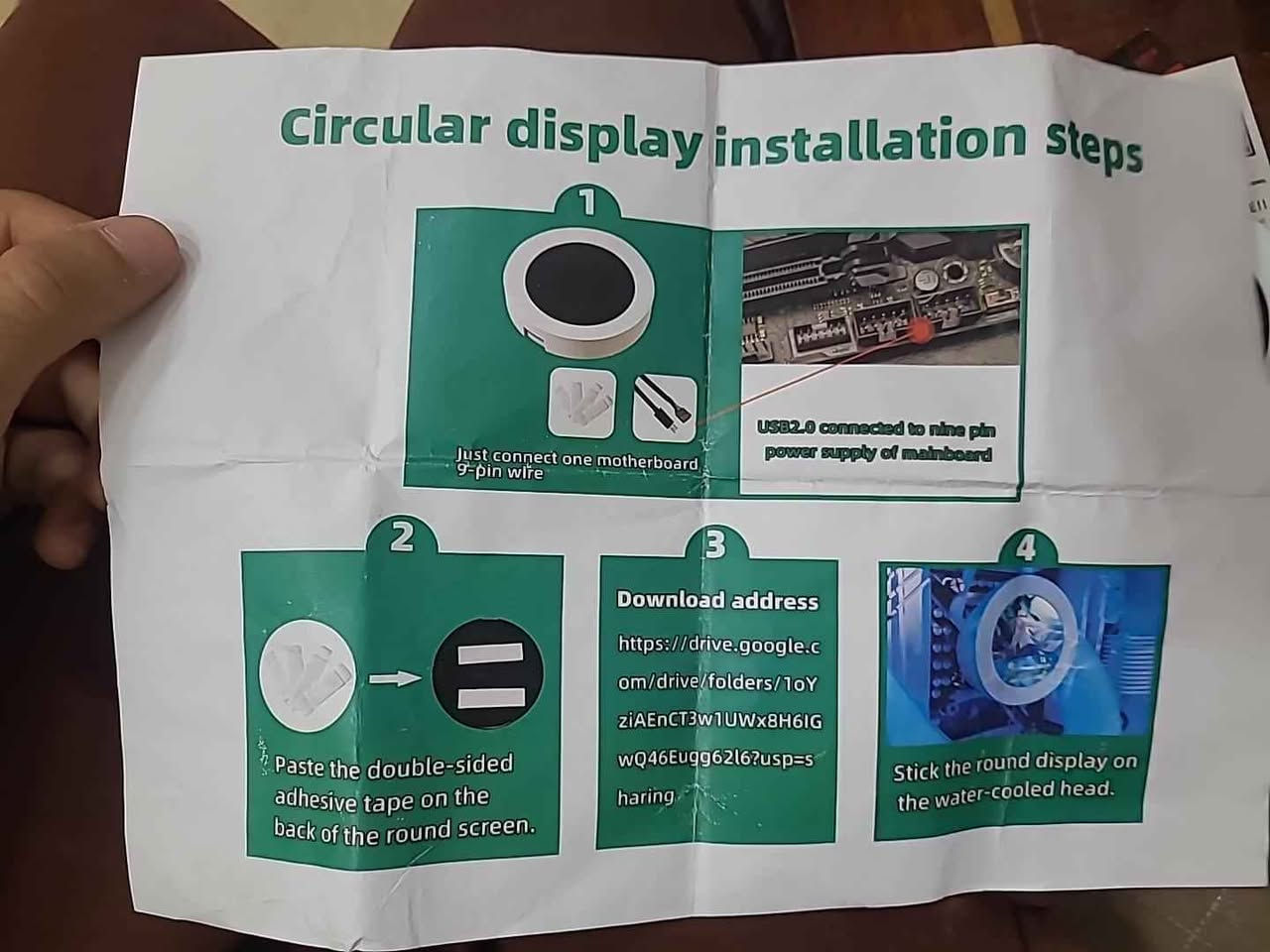 شاشة قياس 2.1 انچ
تتركب فوك المبرد فوگ المعالچ
تظهر معلومات الجهاز حرارة و استخدام cpu,gpu

السعر 18 الف

***********
بغداد الحميدية بغداد, العراق
