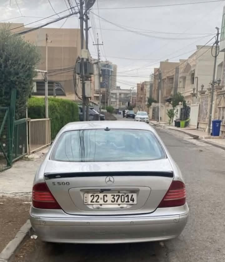 مرسيدس S500 • ٢٠٠١ • رقم اربيل