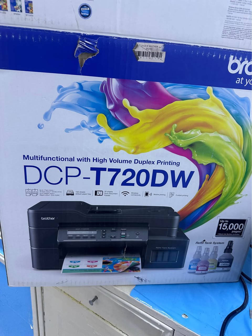 براذر T720DW • ملون • وجهين