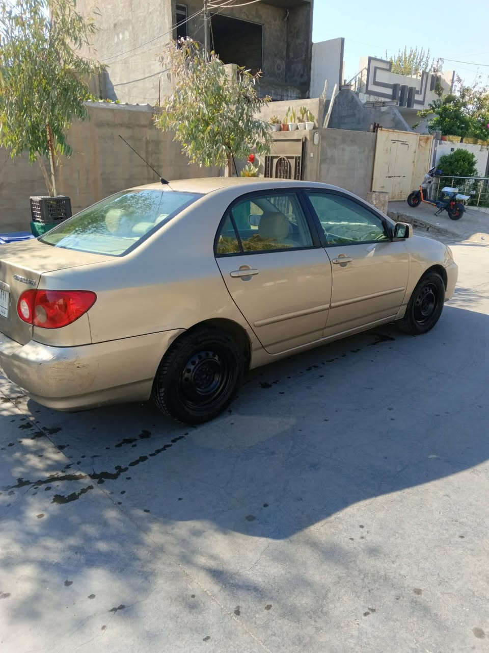 سيارة كورلاه لبيع 85 بي مجال قليل

 موديل 2007.     گیرعادی.
  تبريد شغال
  طائرات جديد.   
باتري جديد.  كركوك   
بطاقه بنزين     لاسرف والبخار  
مكان كركوك 
رقم ***********
