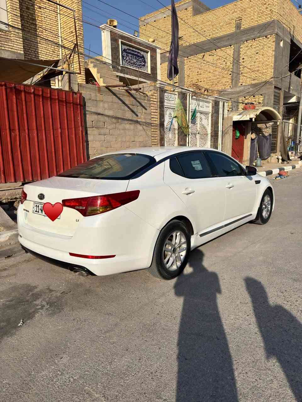 كيا اوبتيما موديل 2012  خليجي كفالة عامة فقط اشبر بارد بالجاملغ الخلفي بدون صبغ مثل ما وضح بالصوره رقم بغداد مميز 
السعر 130 وبيها مجال بسيط
العنوان : ذي قار 
 للاستفسار ***********
