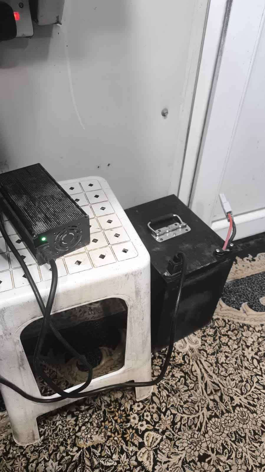 دراجه شحن اباجي استعمال قليل ليثيوم 50امبير  استعمال قليل دراجه نضيفه جدا كما موضح بالصور الاتصال *********** كربلاء, العراق

