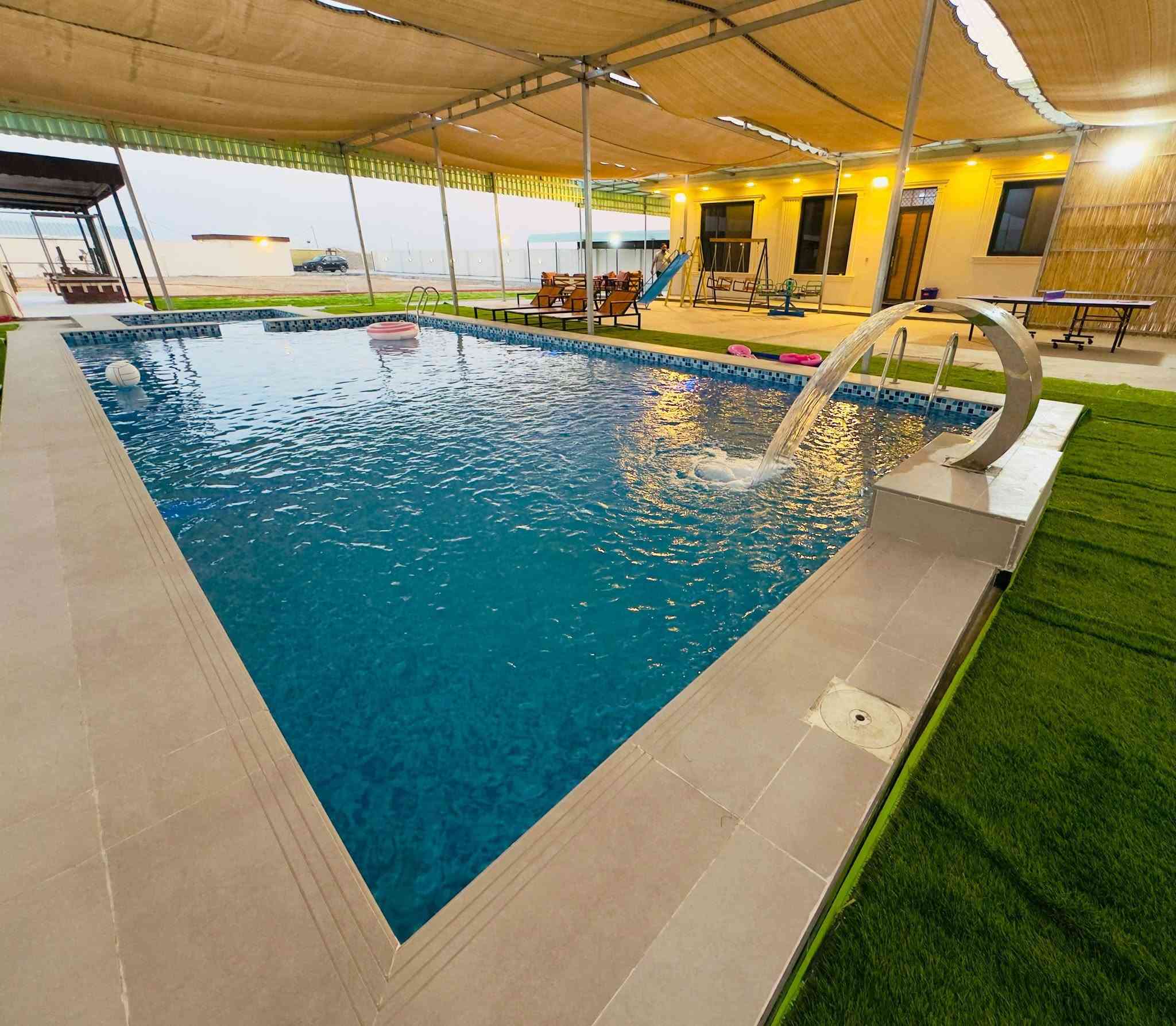 🏡مزرعة دار المجد
مساحة للراحة والخصوصية والترفيه
🏊‍♂️مسبح.🎡العاب اطفال.مساحات خضراء🌳
🗓️ ايجار يومي للعوائل
📍الموقع ابو غريب
📞***********
📞***********
