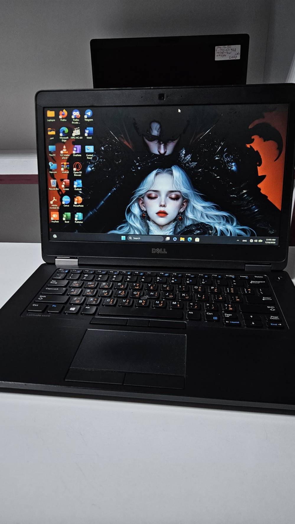 ديل E5470 • رام 8جيجا • SSD 256GB