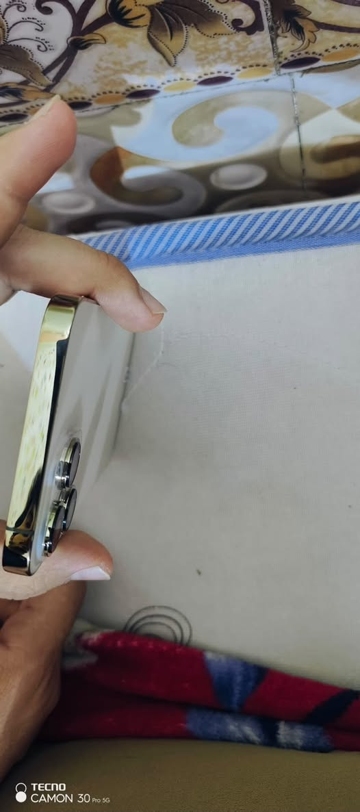 آيفون 13 برو ماكس لون مميز ذهبي
جهاز مكفول من كلشي شرط الفحص نموذج أمريكي بطاريه 88 
ذاكره 256 
للتواصل  واتساب ***********
ناصريه سوق شيوخ
