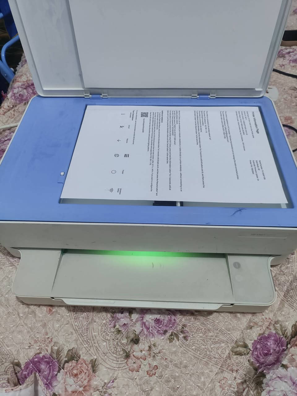 طابعه جديدة تطبع تقرير مثل ماموضح بيها كود ينراد الها كاترج يعني بس تقرير تطبع واي فاي وسكنر واستنساخ وتطبع وجهين نقصها تبديل كاترج فقط الي تفيدة يتصل *********** او واتساب السعر ٥٠
