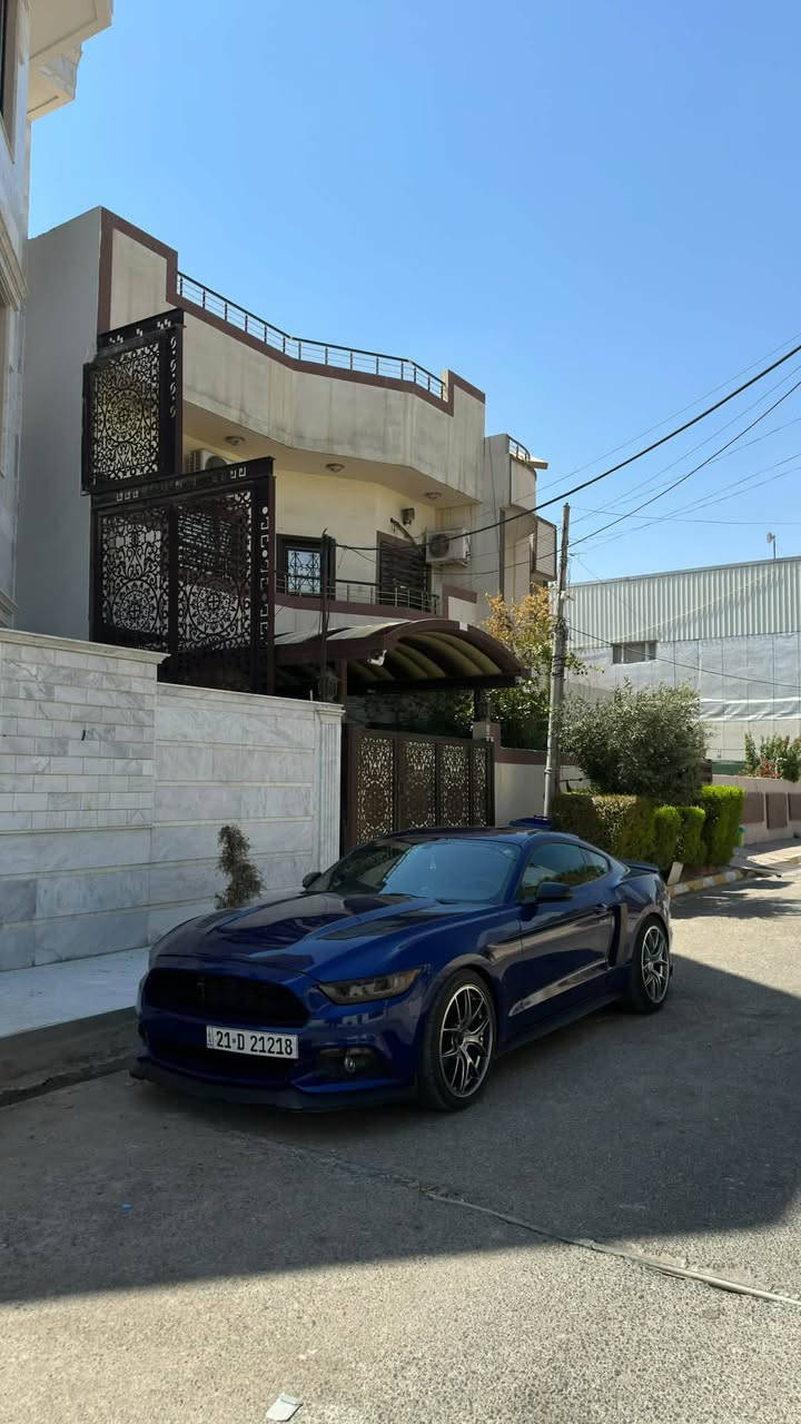 موستنك V6 • ٢٠١٦ • حادث بسيط