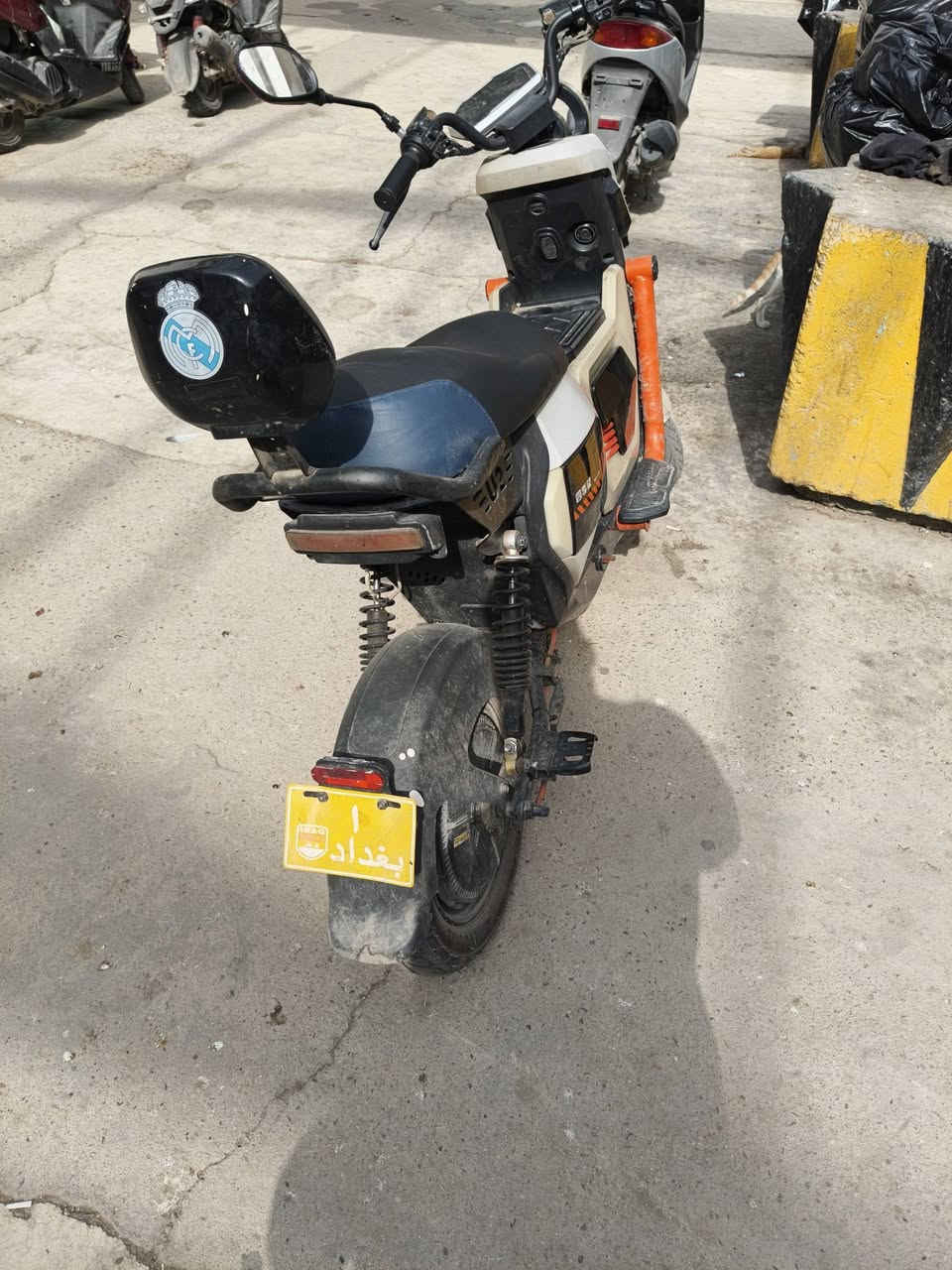 دراجة شحن • بطارية ليثيوم • بغداد الكاظميه