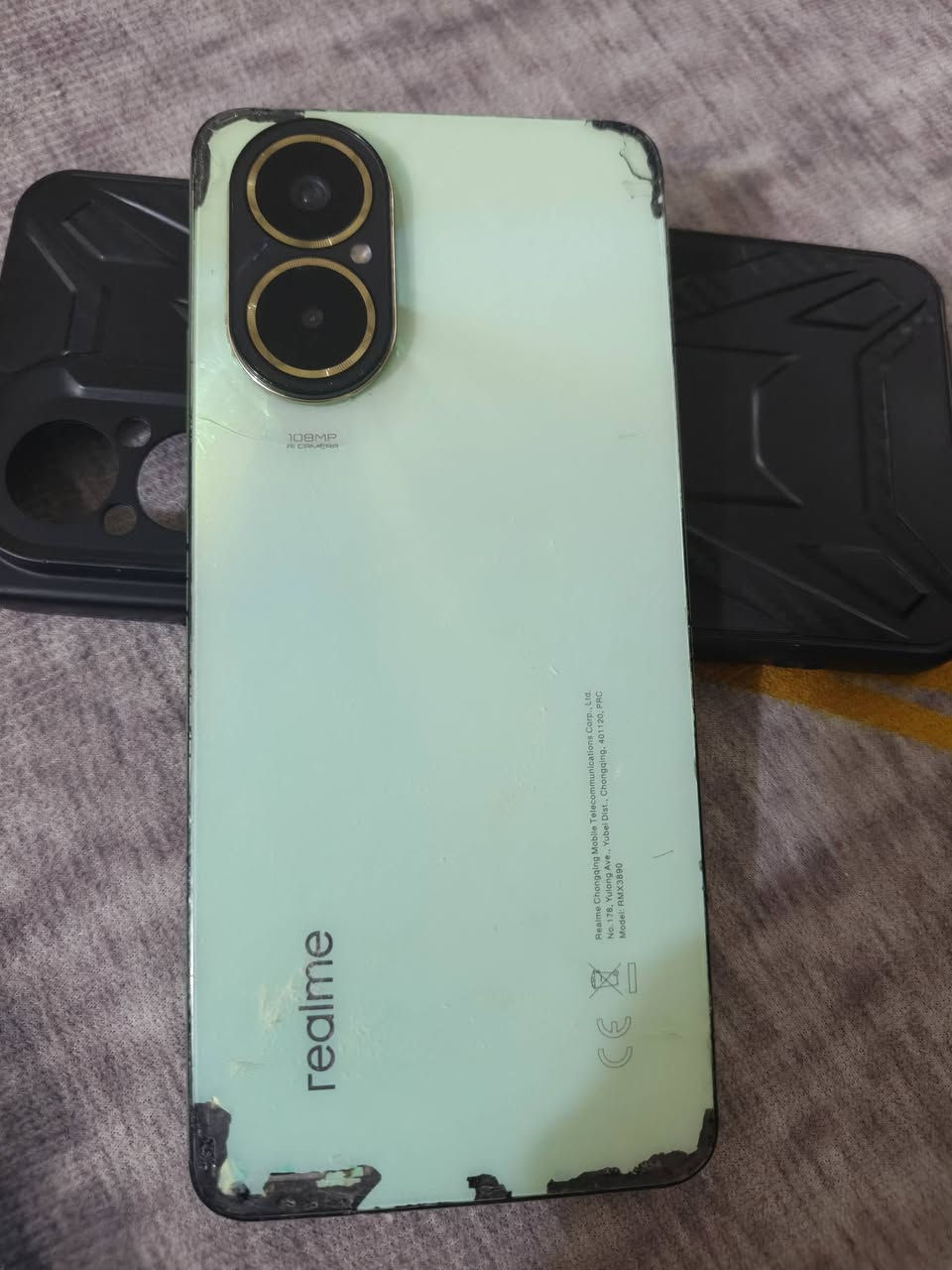 سلام عليكم ريلمي  c67 جهاز ذكره 256 فقط بيه فطر بل شاشه للبيع سعر 85وبيه مجال لشراي***********
