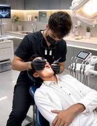 علاج اسنان مجاني • جامعة ابن سينا • حشوات وقلع