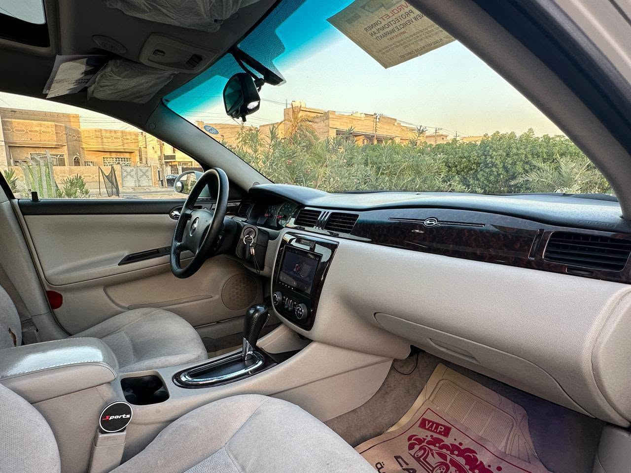 شفرليت امبالا 2014 رقم سليمانيه LT2
حادث بسيط نص الجاملغ وربع البنيد 
بدون داخل بدون ايرباك
فتحة سقف داخل بيجي
فول زنون اصلي وضع الشركة سيرفس مامشتغل مكينة اكادية تاير كير مكينه جاهزة ومكفوله   
وارقام جديد تحويل شرط جاهز باي وقت 
كشن كهرباء تشغيل عن بعد 
ماشية ١٣٠ ألف ميل
ادامة كاملة مسويلها شرط سياره احلى من الصورة 
بلاجكتور دعامية وجنح خلفي 
مكان السيارة محافظة المثنى
السعر ١٢٠ مع مجال بسيط 

رقم صاحب السيارة 
***********
***********
