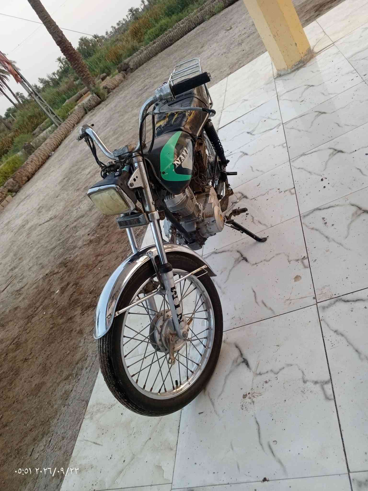 للبيع 
دراجه نامه    وكالة مجمع الكرار امتياز 
موديل.       2022/11/4
السعر   850 بيه مجال حقوق الجيه
العنوان.  سوق الشيوخ.     سيد رحمه 
***********

نص مكتوب في الصور:
- ٠٥:٠٠ ٢٠٢٦/٠٩/٢٣
- ٠٥:٥١ ٢٠٢٦/٠٩/٢٣
- ٠٥:٠١ ٢٠٢٦/٠٩/٢٣
- ٠٥:٠٥ ٢٠٢٦/٠٩/٢٣