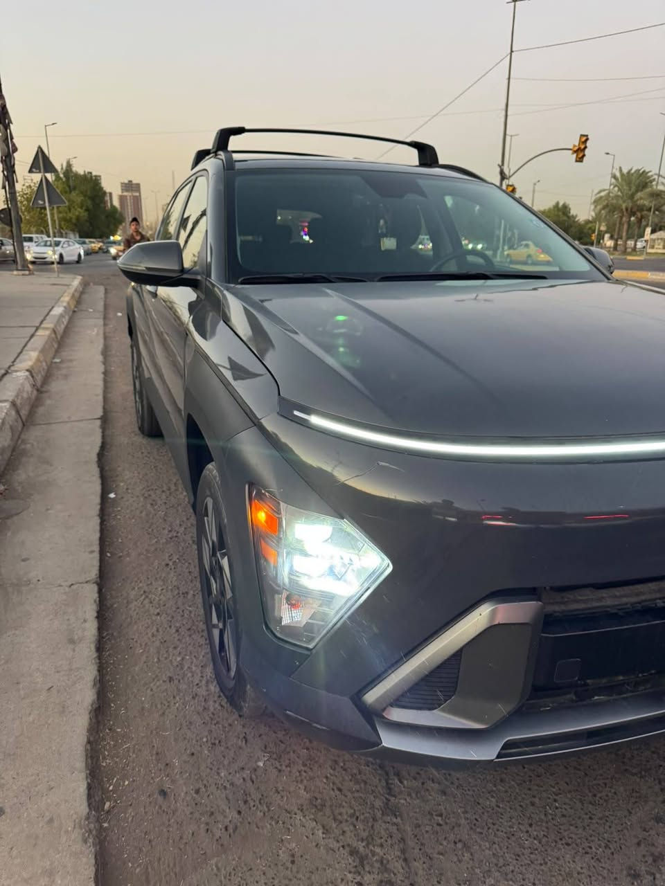 هونداي كونا شكل الجديد ٢٠٢٤
مابيها صبغ بس خشم البنيد بدون ايرباك بدون دواخل
رقم بغداد تحويل مباشر 
بصمه تشغيل عن بعد تحكم مري شاشه متصله كير تعليك السيارة ماشيه بس ٩٠٠٠ وكلش نضيفة وبالعافيه هالي ياخذها
مطلوب 175$ وبيها مجال
***********
