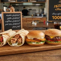 الوجبة الذهبية • توصيل مجاني • الكوت
