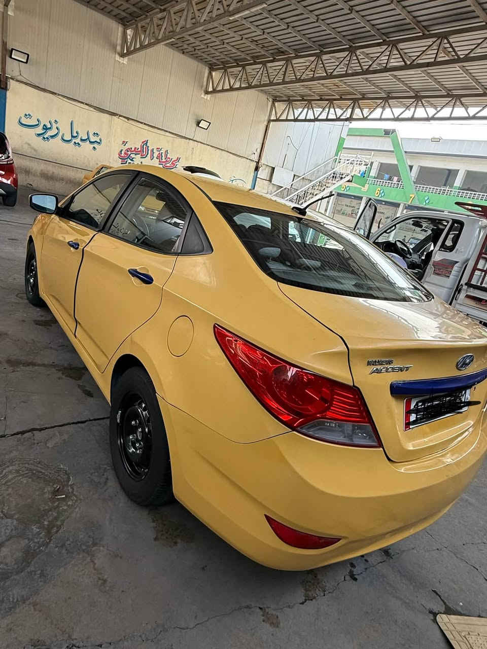 اكسنت امريكي 2013 حادثه قبغ صندوق محرك كير تبريد ثلج خير من الله تخم تاير جديد سياره جاهزه مكاني بغداد السعر ٧٣ وبيه مجال بسيط ***********
