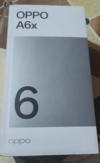 اوبو a6x • مستخدم اسبوع • شاحن وكارتون
