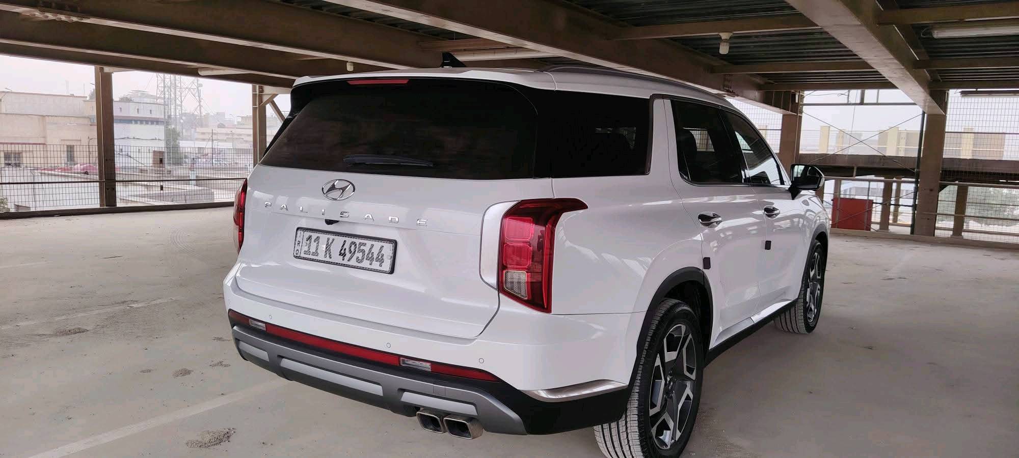 للبيع سيارة هونداي باليسايد 2024 
🚘 Hyundai Palisade 2024
✨ فول مواصفات عدا الفتحة
🛡️ مكفولة
🔢 رقم بغداد
المواصفات: 🔹 تحكم بصمة مع خاصية التقدم والرجوع
🔹 تشغيل عن بُعد
🔹 العداد 20,000 كم فقط
🔹 ترحيب ذكي عند الاقتراب
🔹 سماعات Harman Kardon
🔹 رادارات محيطية من جميع الجهات
🔹 حساسات أمامية وخلفية – 12 حساس
🔹 5 كاميرات مع نظام رؤية 360°
🔹 كراسي Memory
🔹 كراسي جلد أبيض فاخر
🔹 جميع الكراسي كهربائية مع تدفئة وتبريد
🔹 كراسي VIP
🔹 تبريد مركزي أمامي وخلفي بتحكم منفصل
🔹 شفتات تحكم خلف المقود
🔹 مرايا جانبية: هيتر + تعتيم + إضاءة LED عند الاقتراب + رادار جانبي
🔹 صندوق كهربائي شفط، يفتح عند الاقتراب، مع 4 وضعيات للفتح
🔹 محرك 3.8L V6
📞 للاستفسار: ***********
