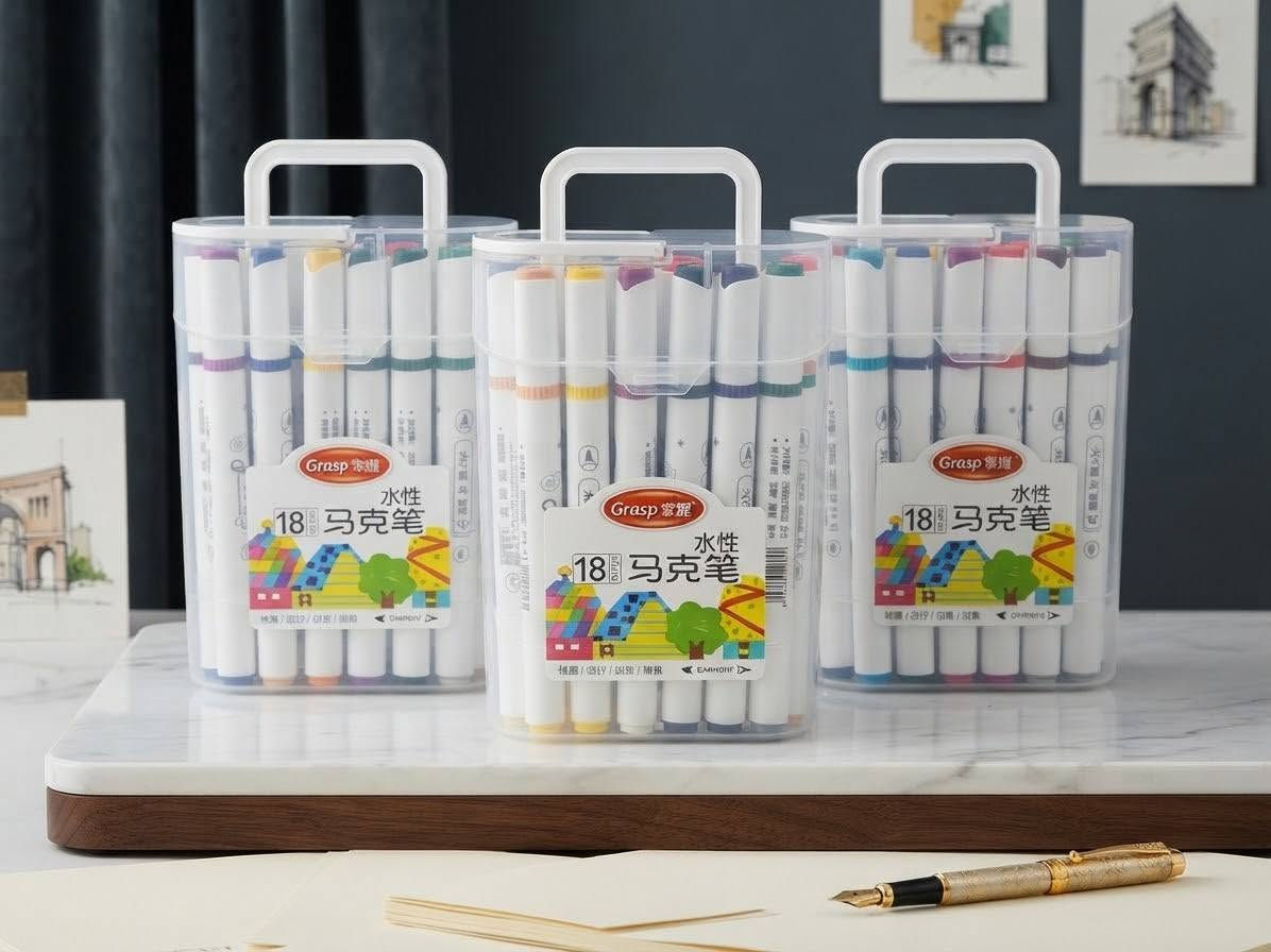 🎨✨ ألوانك… إبداعك! ✨🎨

متوفر الآن في مكتبة الباهر تشكيلة مميزة من أقلام التلوين 🖍️
ألوان زاهية وتشكيلات متنوعة، مناسبة للأطفال والطلاب والرسم والأعمال الفنية 🎨📚

📍 العنوان: عنه – نهاية شارع الحضره – قرب جامع النور

📩 للتواصل: مراسلتنا على الخاص أو على الأرقام:
📞 ***********
📞 ***********

🚚 التوصيل داخل قضاء عنه بـ 1000 دينار فقط
📦 التوصيل لجميع المحافظات بـ 5000 دينار

نص مكتوب في الصور:
- أقلام تلوين بألوان زاهية ألوان مميزة وزاهية جودة عالية وآمنة مناسبة لجميع الاعمار سهلة الإستخدام وتدوم طويلا
- Water Color Pen - Creative Collection