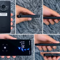 Sharp R8 pro للبيع  ذاكرة 256  رام 8 تك سيم + اي سيم (شريحة الكترونية)...