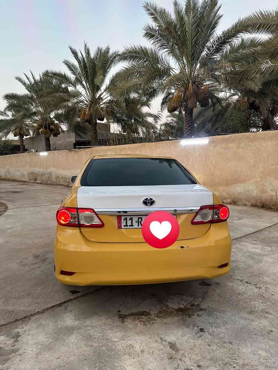 السلام عليكم كورلا 2013
جاملغ وبنيد فقط تكسي مكينه 2000 نضافه فول احلى من الصور سعر خاص او واتس *********** مكاني بغداد الطارميه
