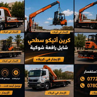 كرين أتيكو • رافعة شوكية • كربلاء