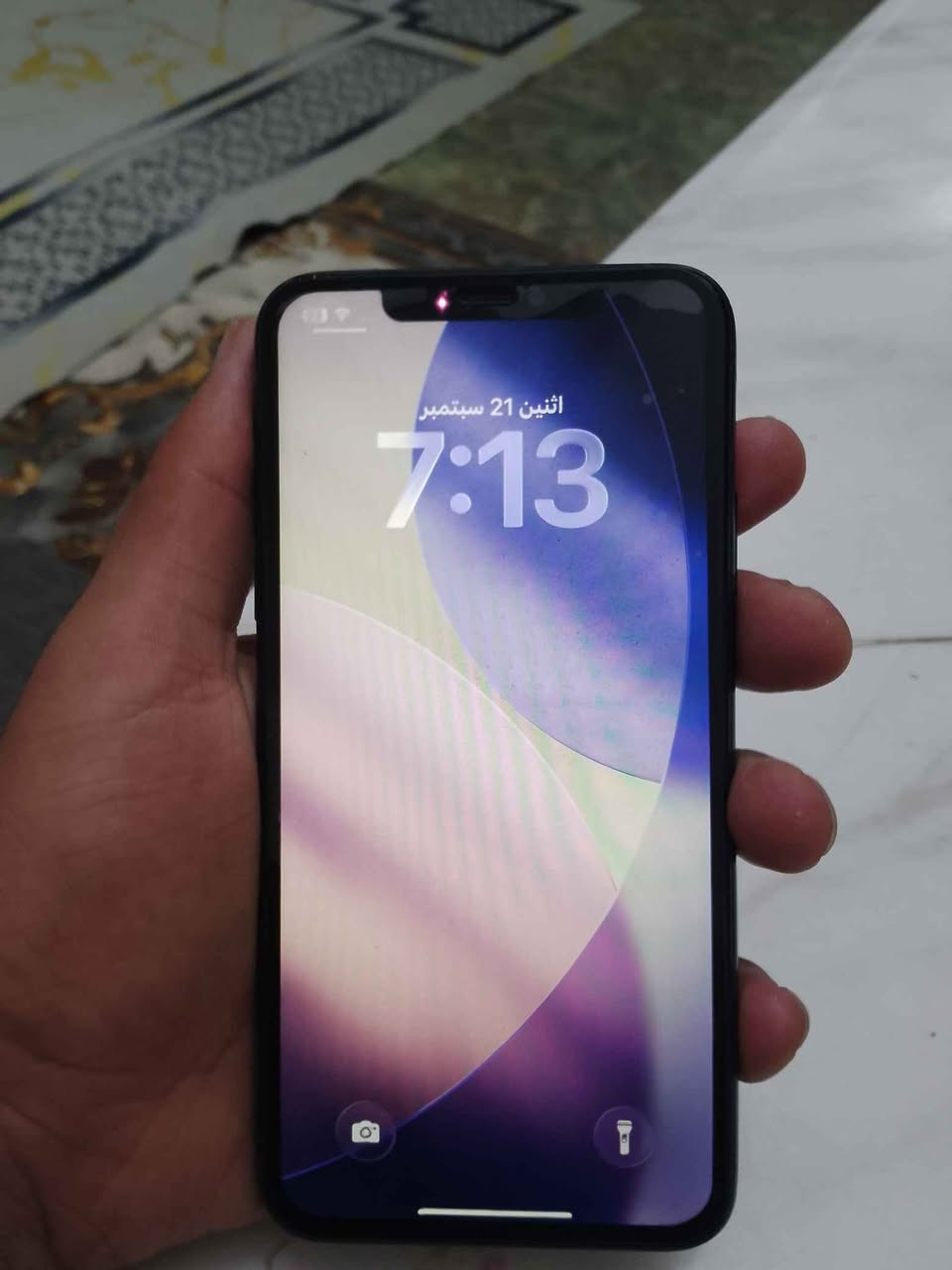 ايفون 11برو ماكس زيتوني ذاكره 256 مبدل شاشه وبطاريه اصليه شاشه 3خيارات فيس ايدي شغال سعره 280قفل مكاني ناصريه مركز ناصرية, ذي قار
