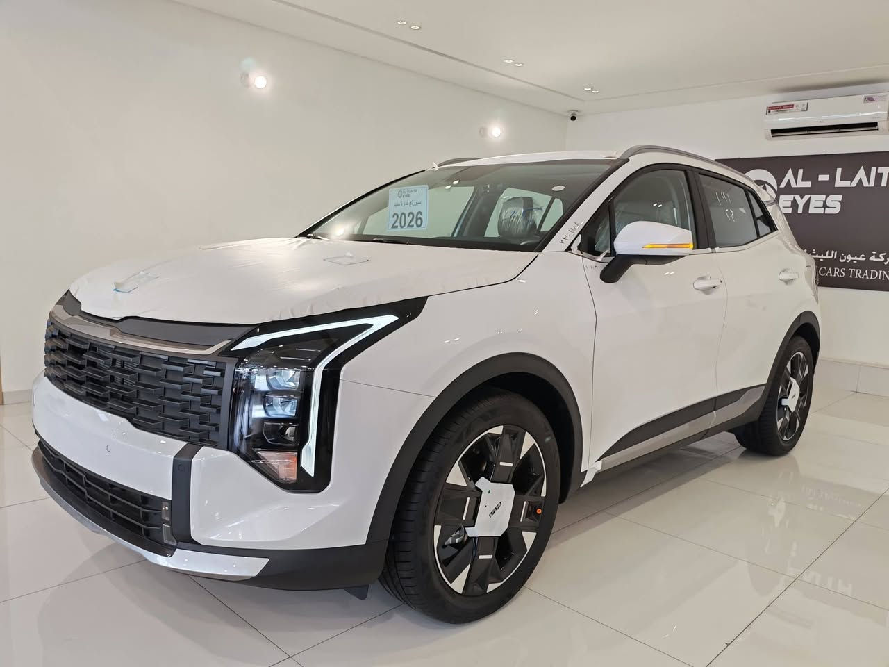 🔥وفرت لكم شركة عيون الليث لتجارة السيارات -كيا سبورتج 2026  kia sportage - بأسعار تنافسية 🔥
للبيــع كيــا سبورتــج ♕2026♕ 

📃 اليكم التفاصيل الآتية 👇🏻

⛔️ خليجي فول مواصفات الشكل الجديد
⛔️ زيرو 
⛔️ موديل ٢٠٢٦
⛔️ قمارة حديد
⛔️ نقطه عمياء 
⛔️ شباك بلاك بيانو للأمع 
⛔️ داتا شو
⛔️ مرتبط بناقل حركة أوتوماتيك 
⛔️ مفتاح التشغيل بصمة 
⛔️ فتح الصندوق كهرباء 
⛔️ مقاعد الأمامية كهرباء 
⛔️ حساسات أمامية 
⛔️ حساسات خلفية 
⛔️ لايت زينون + LED 
⛔️ كشافات 
⛔️ بك لايت LED 
⛔️ دخول بصمة ذكي 
⛔️ حجم الاطار 235/50R19 
⛔️ ويل كب 19
⛔️  4 دسك
⛔️  اشارة في المرايا الجانبية 
⛔️  المرايا قابلة للطي كهرباء 
⛔️  عدد AIR BAG 6
⛔️  هاند بريك كهرباء بصمه 
⛔️  ا ABS 
⛔️  دشبول شاشة متصل 
⛔️  شاشة Apple Car play 
⛔️  كاميرا دوارة 
⛔️  التبريد لمس 
⛔️  مقود جلد حياكة 
⛔️  مثبت السرعة Cruise 
⛔️  المودات والاوامر الصوتية 
⛔️  ا Bluetooth / T YPCE 
⛔️  شاحن هاتف Wireless 
⛔️  مخرج منفذ الطاقة 
⛔️  فحص نظام السيارة 
⛔️  تتسع المقصورة ل 5 ركاب
⛔️  تدفئة في المقاعد الأمامية
⛔️  تدفئة في المقود
⛔️  تبريد شاشة  مناخين منفصلين 
⛔️  قطعتين تبريد  
⛔️  أوضاع القيادة Drive Mode 
⛔️  أوتو هولد Auto Hold 
⛔️  نظام مانع الانزلاق 
⛔️  نظام نزول المنحدرات 
⛔️  تطعيم الدواخل بالأسود اللامع

للاستفسار يرجى الاتصال على  الأرقام التالية:- 👇🏽
***********
***********

