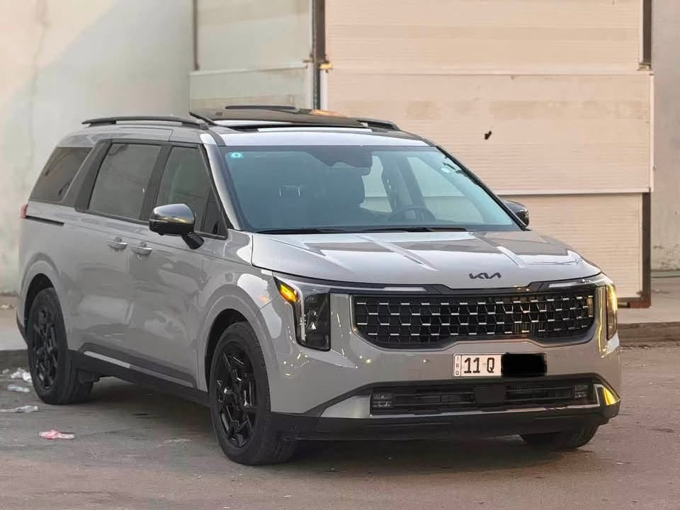 ياالله
السلام عليكم

كيا كرنفال هايبرد 2025 SX برستيج بلاك ادشن وارد امريكي 

Kia Carnival Mpv Sx Prestige 2025 1.6 Hybrid  

‏                  Hybrid حجم المكينه : 1.6 تيربو + هايبرد 

         المسافه المقطوعه : ٤٥ الف كيلو  

            الضرر : موضح بالصور 

حالة الايرباك : كشن + برده 

#مواصفاتها 

1.شاشه امامي + شاشات ايباد خلفيه

2.كامرات 360

3.بصمه

4. بنوراما فتحتين

5.ويل كب اسود

6. تشغيل عن بعد

7.حساسات خلفي امامي

8.بيبان كهرباء

9.لايتات لد

10.لايتات زنون

11.بكلايتات لد

12.اشاير بالمري

13.رادارات 360

14.كشنات جلد اسود

15.ثلاث قطع تبريد

16.هيترات بالكشنات حار بارد امامي خلفي

17.هندبريك بصمه

18.شحن وايرليس

19.هيتر بالاستيرن

20.كشافات 

21.مري شفط

22.كشنات كهرباء امامي خلفي

23.كشن السايق ميمري

24.تحديد مسار

25.نظام ايكو سبورت عادي

26. شاشات خلفية ايباد

27.كامرات محيطية داخل السياره

فول موصفات 1/1 جاهزه مرقم بغداد

السعر  ٢٧٥٠٠$  

المكان في كربلاء حي الحسين  

       موبايل

 ***********

   ***********
