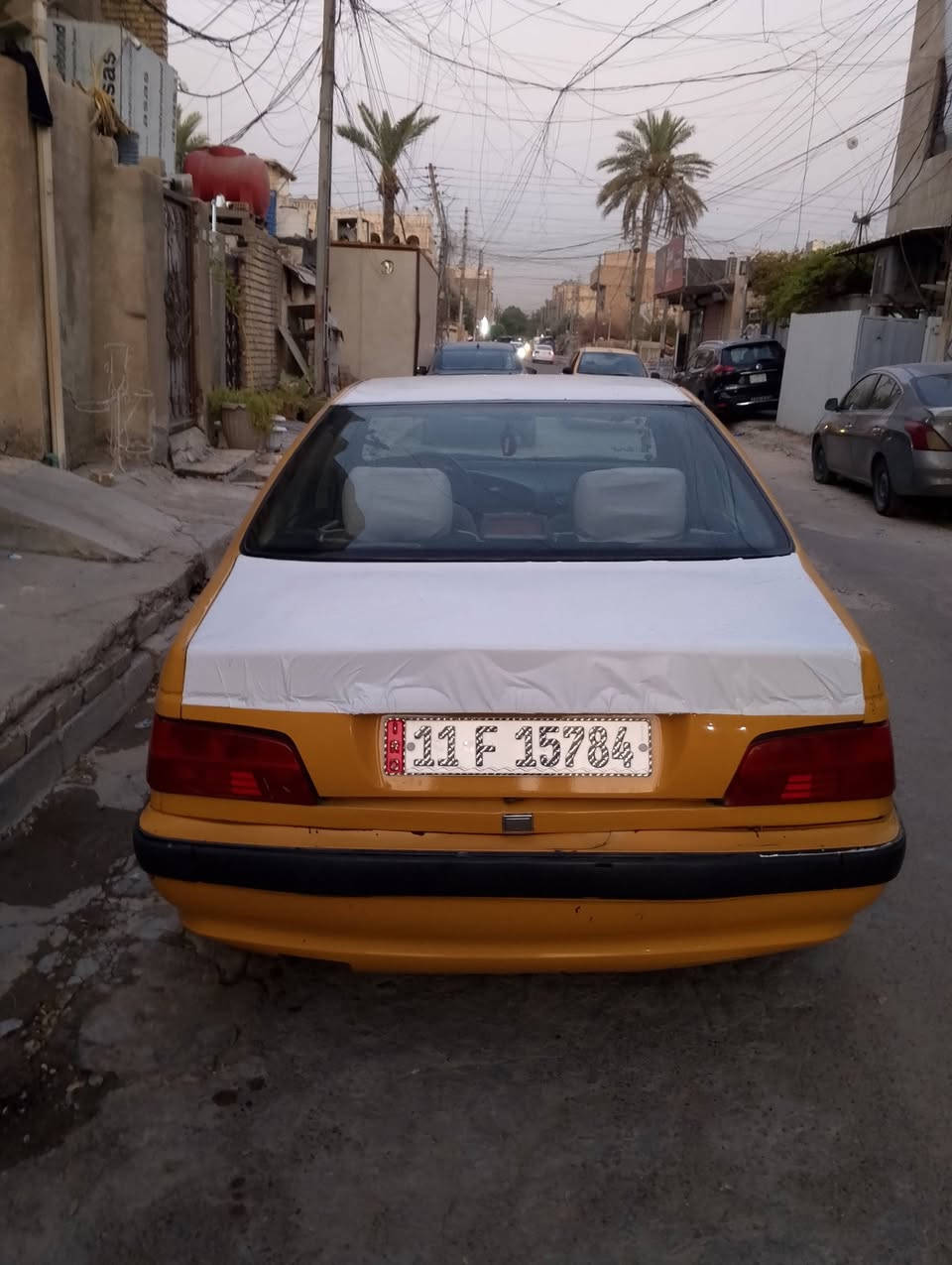 سلام عليكم شباب  بيجو بارس 2015  رقم بغداد مكينه كير تبريد حداديه خير من الله مساعده بيها طخه بل صندوك وقبق  الصندوك امبدل السياره خير من الله كبل لشارع وراعيها يريد تحويل ***********. ***********
