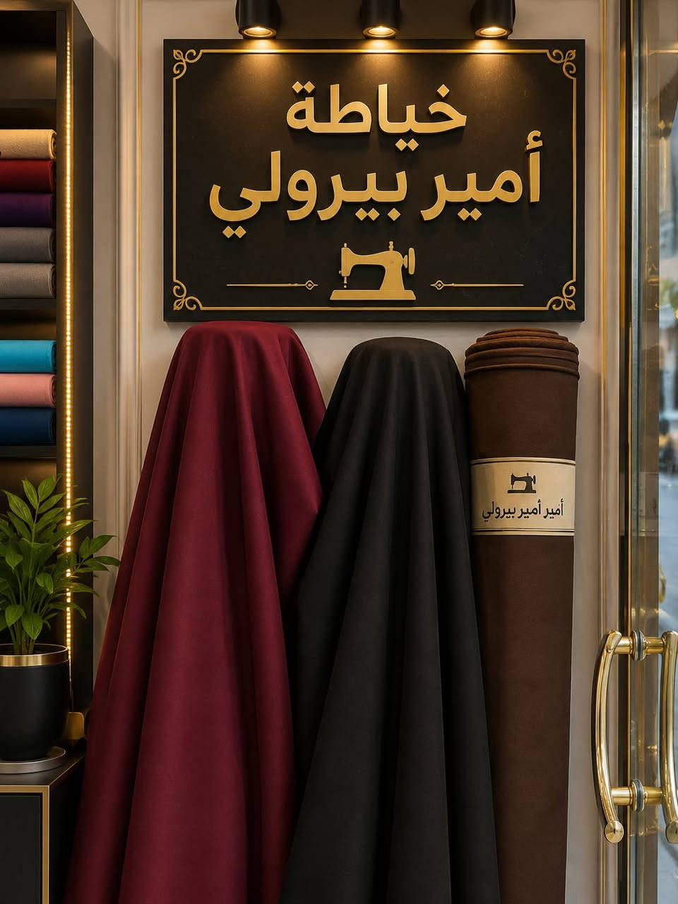 ✨ إعلان مميز | خياطة أمير بيرولي ✨
​✨ أناقتكِ وتفصيلكِ .. بلمسة إتقان لا تُضاهى! ✨
​تعلن خياطة أمير بيرولي عن توفر أجود وأرقى أنواع الأقمشة والموديلات، لتلبية كافة احتياجاتكِ اليومية والمهنية والدراسية بأعلى جودة وأفضل خياطة.
​💎 جديدنا ومتوفر لدينا حالياً:
​👩‍⚕️ القطاع الطبي: قماش أبيض فاخر للـ (لابكوت الطبي)، بالإضافة إلى أرقى أنواع السكرابات الطبية.
​🎓 الزي المدرسي والجامعي: أجود أقمشة الصداري، وتفصيل خاص لـ (زي التخرج) لإطلالة مميزة.
​👗 الأزياء النسائية: تشكيلة رائعة من السوتات العصرية، الكيلوتات، والبناطيل النسائية بمختلف المقاسات والقصّات.
​📍 العنوان:
خانقين – مجمع شاكر رضا – الطابق الثاني
​📞 للتواصل والاستفسار:***********
واتساب
​✨ أهلاً وسهلاً بكم.. ثقتكم سر نجاحنا! ✨
