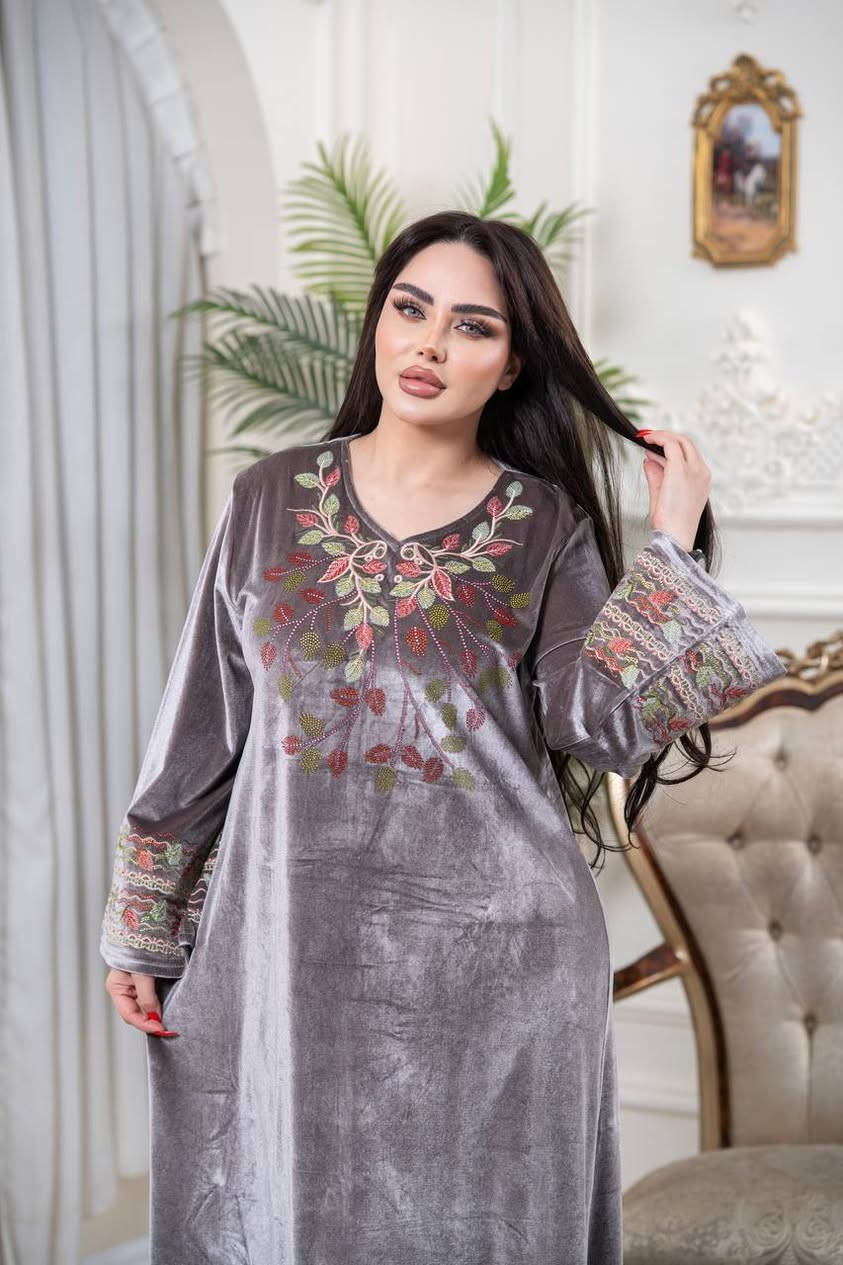 دشداشة • قديفة ستراس • مقاسات L-3XL