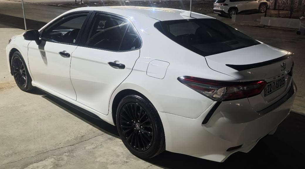 TOYOTA CAMRY 2019se
سەیارەیەکی زۆر زۆر جوانە و بێ کێشەیە
گێر و مەکینە و تەقە و رەقە بە شەرتە و یەک دیناری مەسرەف نیە 
یەک پارچە سبوخە
دوو پەڵەی پی دی ئاڕی هەیە 
سەنەوی بەناوی خۆمە 
شوێن هەولێر 
٩٦٠٠٠مایل ڕۆیشتیە 
نرخی ١٧٧  $ وەرەقە 
وەتساپ و رەقەم : 
***********
ئەوەش رەقەم شانسیە
4T1B11HKXKU742222 أربيل, العراق
