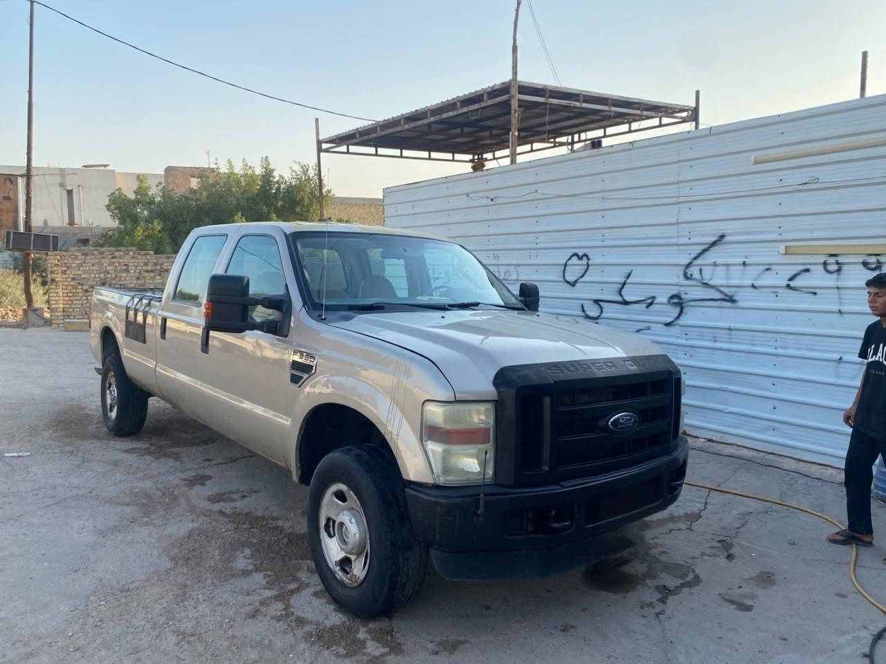 🚨 للبيع فورد F-350 موديل 2008 🚨
🔥 10 سلندر | بنزين | دفع رباعي 4×4
📍 رقم ميسان – مشروع وطني
🔄 شرط تحويل
🛣️ الممشى: 208,000 كم

✅ السيارة بحالة جيدة
✅ مكينة وقير بحالة جيدة
✅ السيارة جاهزة للاستخدام

💰 السعر:105 ورقة

📍 ميسان
📞 للتواصل والاستفسار: الاتصال على
***********
⚠️ للجادين فقط
