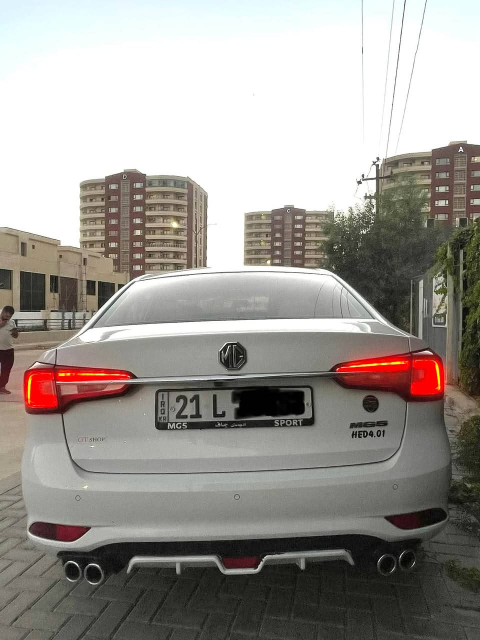 Mg 5 2023 comfort
مواسەفات کۆمفۆرتە 

هیچی پێوە نیە بێ بۆیاخ بێ سارد 

٦٤ هەزار ڕۆشتووە

هەردوو بەسمەی لەگەڵە 

بەشەرتی گێڕ و مەکینە و تەحویل 

نرخی قفڵ و کۆتای ٩٦ گەڵا

بۆ زانیاری زیاتر پەیوەندی بکە

***********
