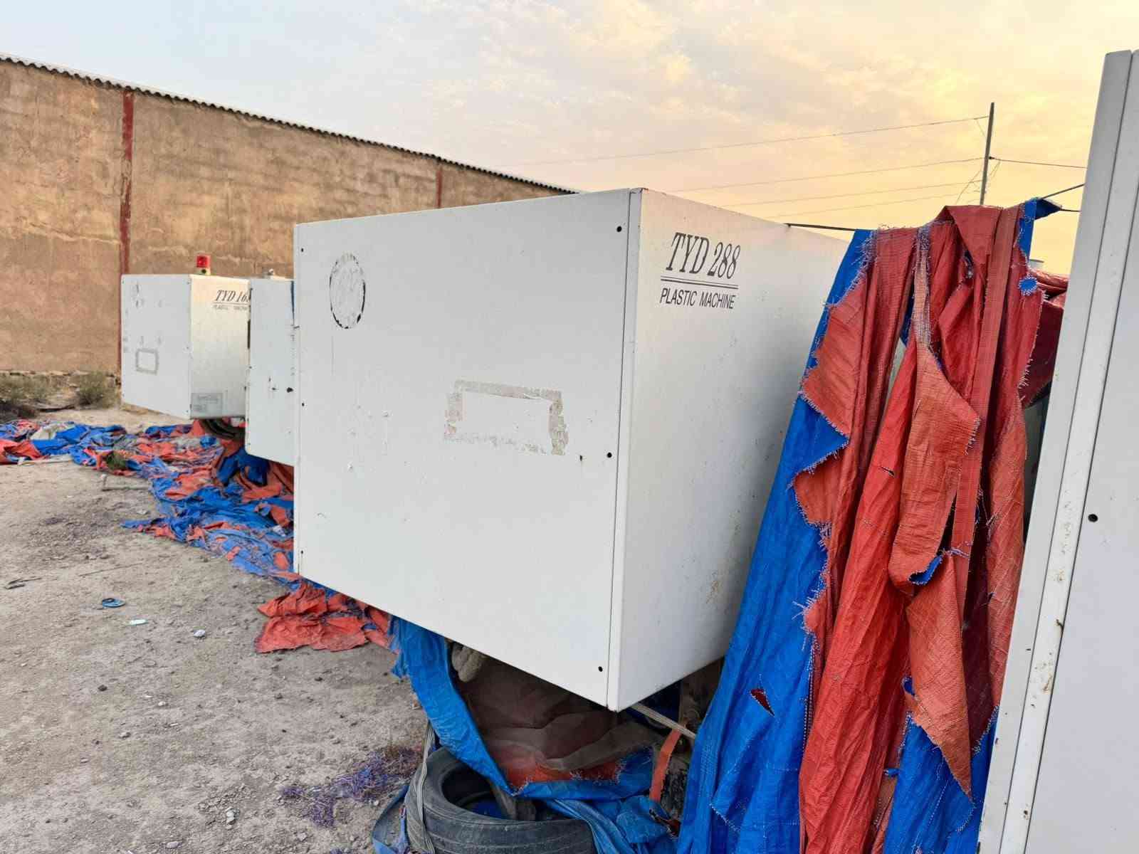 معمل PVC شبه متكامل • ٤ خطوط إنتاج • جنريتر ٥٠٠KVA
